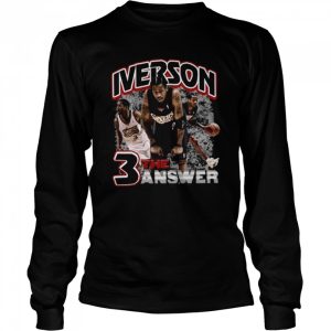 Allen Iverson Vintage Bootleg The Answer Philadelphia 76ers shirt 3