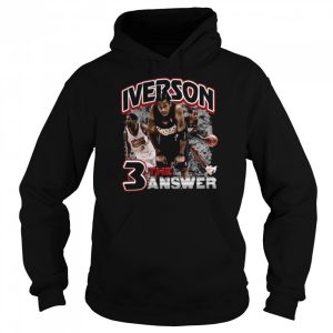 Allen Iverson Vintage Bootleg The Answer Philadelphia 76ers shirt 5