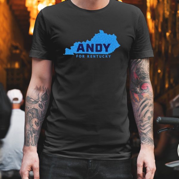 Andy for Kentucky map shirt