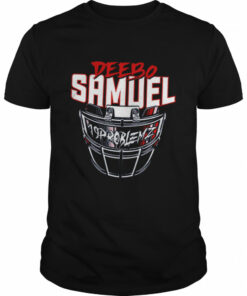 Animated Helmet Design Football Deebo Samuel shirt 1