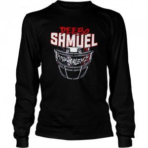 Animated Helmet Design Football Deebo Samuel shirt 3