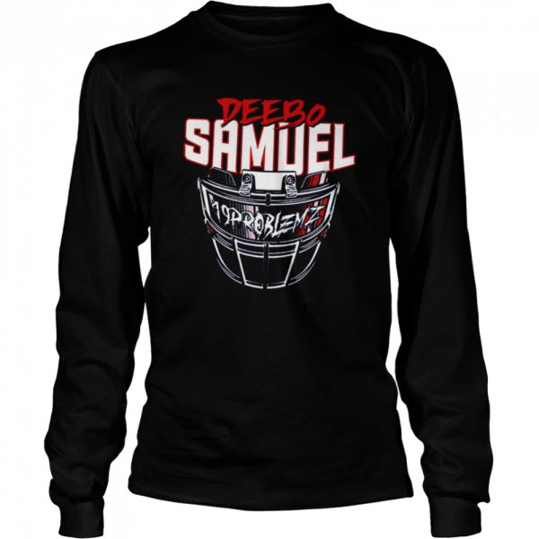 Animated Helmet Design Football Deebo Samuel shirt