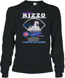 Anthony rizzo cubs thanks for the memories signature shirt 2 Anthony rizzo cubs thanks for the memories signature shirt 3