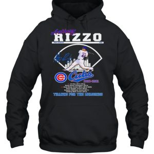 Anthony rizzo cubs thanks for the memories signature shirt 5