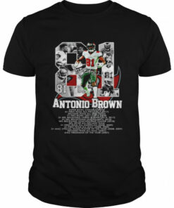 Antonio Brown Tampa Bay Buccaneers Super Bowl Champion signature shirt 1