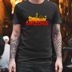 Arizona Las Vegas skyline shirt