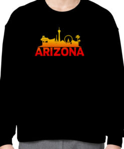 Arizona Las Vegas skyline shirt 1 Arizona Las Vegas skyline shirt 2
