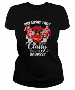 Arkansas Razorbacks lady sassy classy and a tad badassy shirt 2