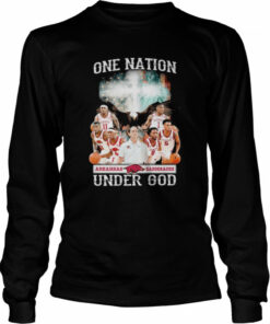 Arkansas Razorbacks one nation under god American flag 2022 shirt 3