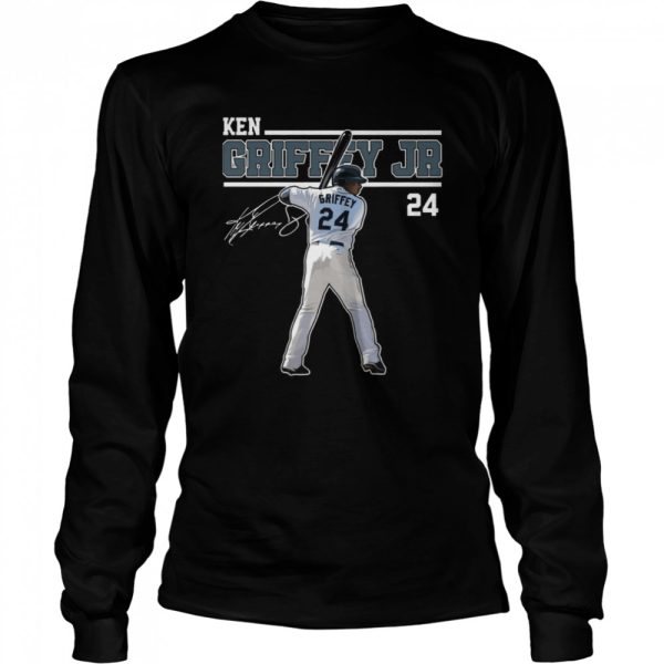 Art Ken Griffey Jr The Kid Seattle Baseball Legend Signature shirt