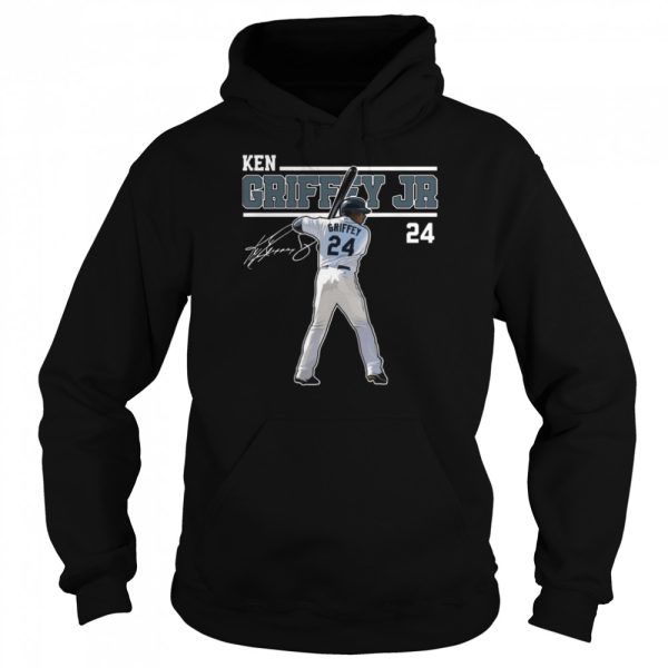 Art Ken Griffey Jr The Kid Seattle Baseball Legend Signature shirt