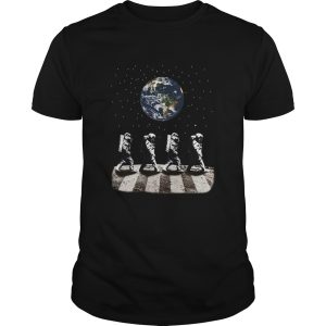 Astronaut The Beatles Abbey Road shirt