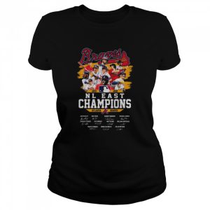 Atlanta Braves 2022 nl east champions signatures shirt