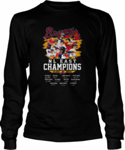Atlanta Braves 2022 nl east champions signatures shirt 2 Atlanta Braves 2022 nl east champions signatures shirt 3