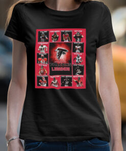 Atlanta Falcons Legends Players 2023 Signatures shirt 4