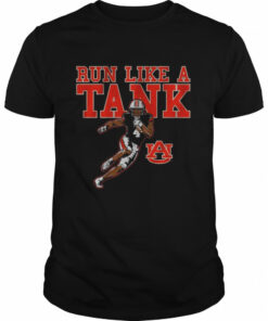 Auburn tigers run like a tank shirt 1