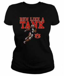 Auburn tigers run like a tank shirt 2