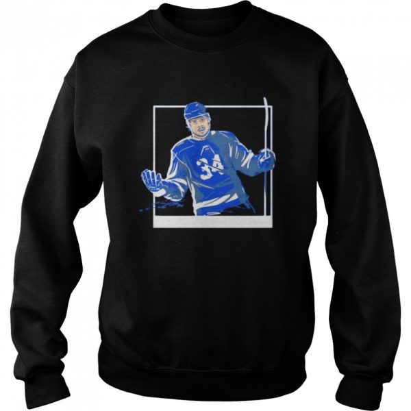 Auston Matthews the shrug shirt