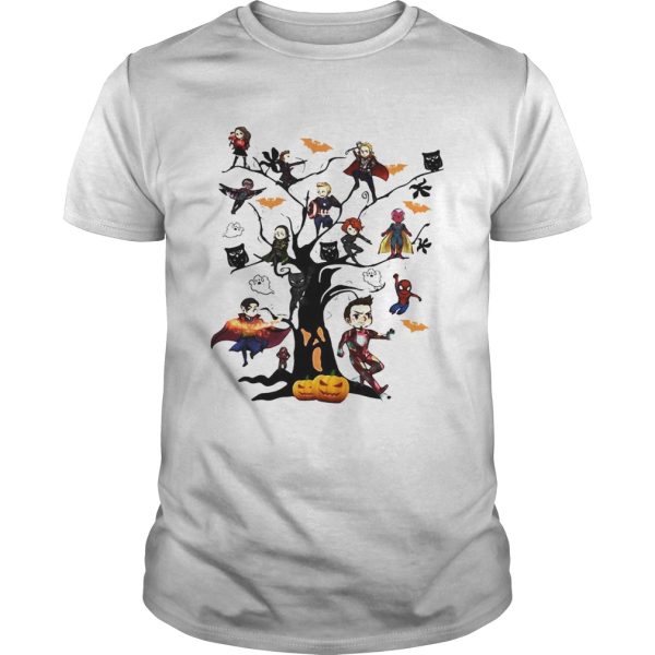 Avengers halloween tree shirt