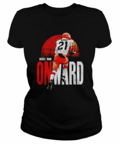 Awesome cleveland Football Denzel Ward onward shirt 2