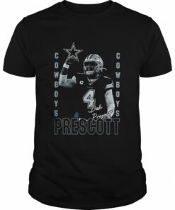 Awesome dak Prescott Dallas Cowboys Play Action T Shirt 1