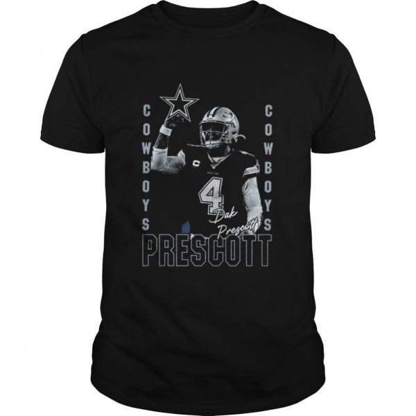 Awesome dak Prescott Dallas Cowboys Play Action T-Shirt