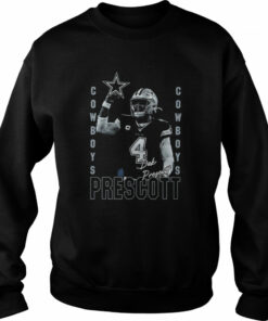 Awesome dak Prescott Dallas Cowboys Play Action T Shirt 4