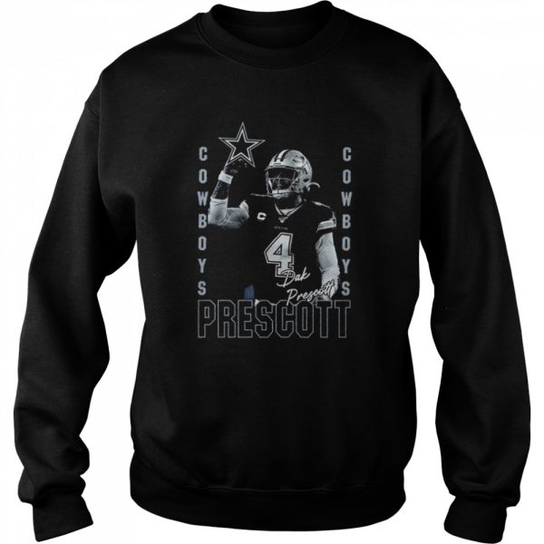 Awesome dak Prescott Dallas Cowboys Play Action T-Shirt