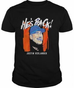 Awesome he's back Justin Verlander Houston Astros shirt 1