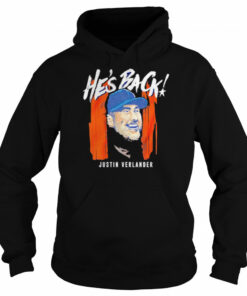 Awesome he's back Justin Verlander Houston Astros shirt 5