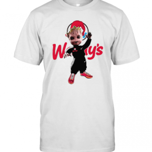 Baby Groot Wendy Logo T-Shirt