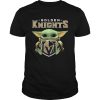 Baby Yoda Hug Golden Knights shirt