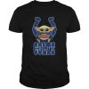 Baby Yoda Hug Indianapolis Colts Ball Logo shirt