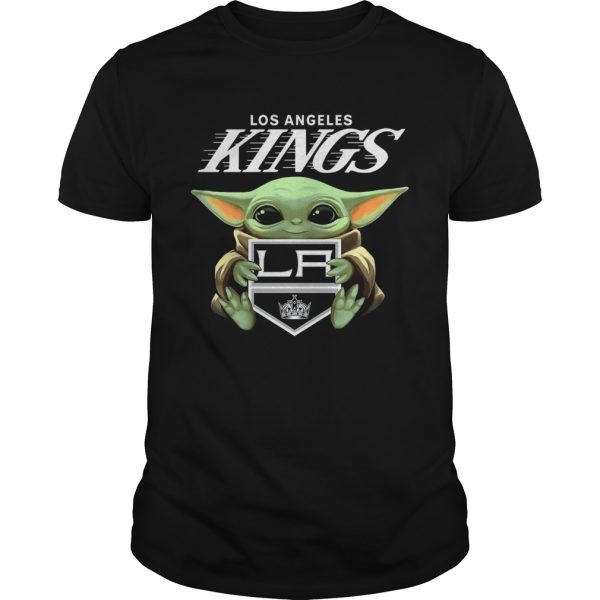 Baby Yoda Hug Los Angeles Kings shirt