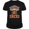 Baby Yoda Hug New York Knicks shirt
