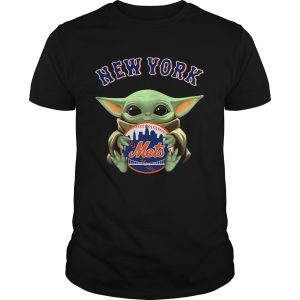 Baby Yoda Hug New York Mets shirt