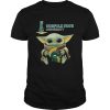 Baby Yoda Hug Norfolk State shirt