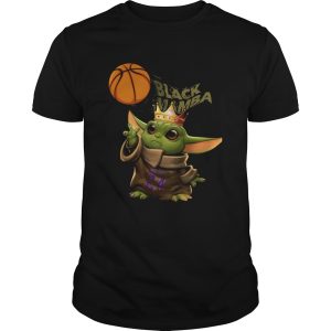 Baby Yoda Kobe Bryant 24 Black Mamba shirt