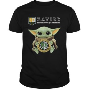 Baby Yoda Xavier University Of Louisiana shirt