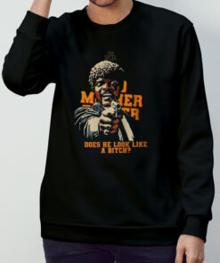 Bad Mother Fucker Does He Look Like A Bitch 2023 Men's T Shirt 3