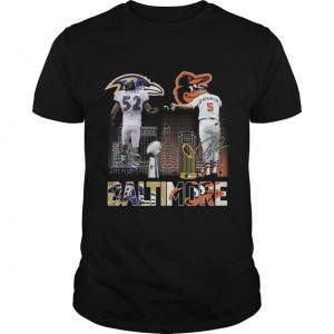 Baltimore R.Lewis And B.Robinson Signatures Shirt