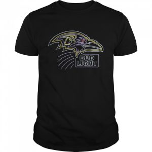 Baltimore Ravens NFL Bud Light shirt