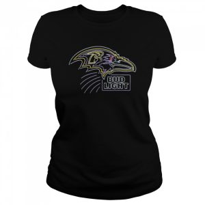 Baltimore Ravens NFL Bud Light shirt