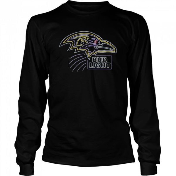 Baltimore Ravens NFL Bud Light shirt