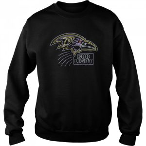 Baltimore Ravens NFL Bud Light shirt 4