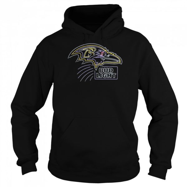 Baltimore Ravens NFL Bud Light shirt