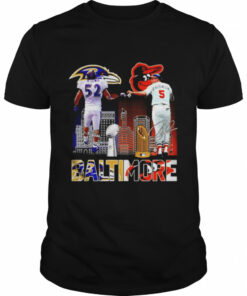 Baltimore Ravens and Baltimore Orioles champions RLewis and BRobinson shirt 1