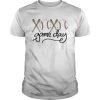 Baseball xoxo game day shirt