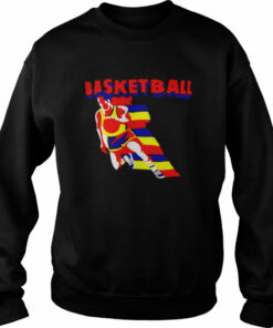 Basketball man colorful art shirt 3 Basketball man colorful art shirt 4