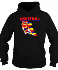 Basketball man colorful art shirt 4 Basketball man colorful art shirt 5